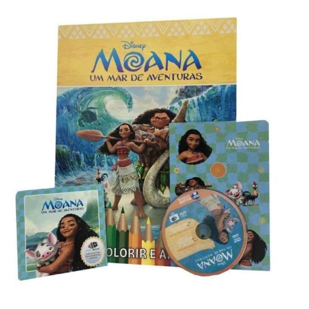 Moana - Para Colorir e Aprender