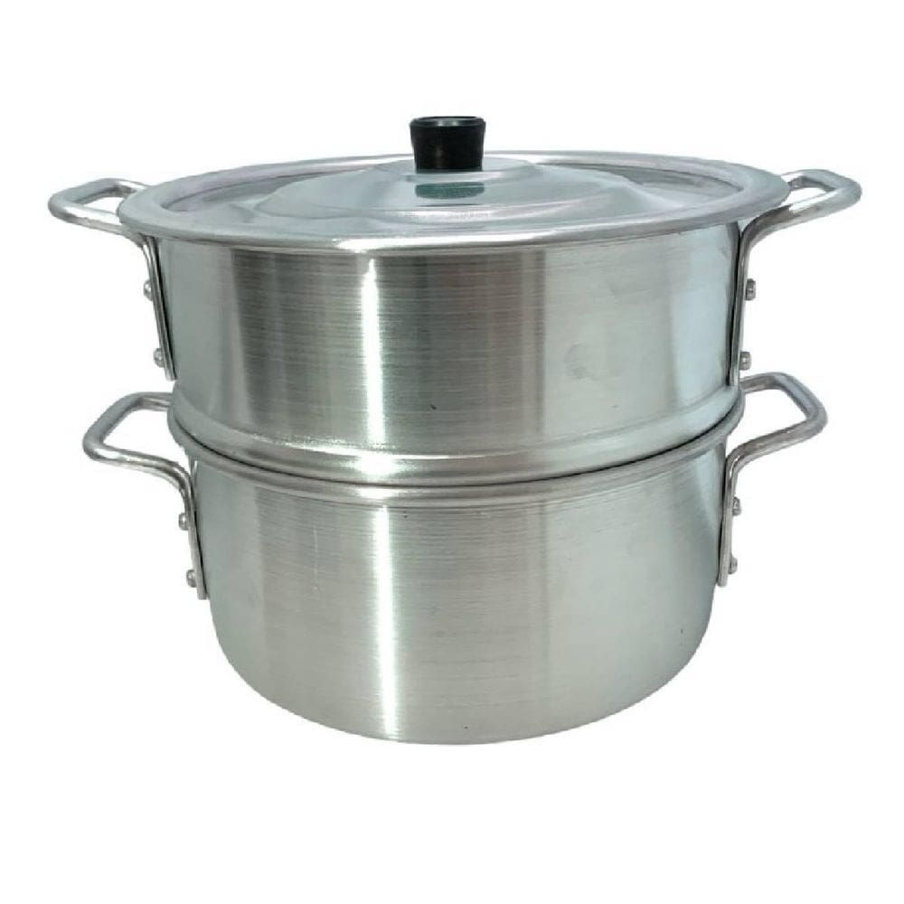 Caçarola A Vapor Completa De Alumínio N.26 Linha Hotel 6L