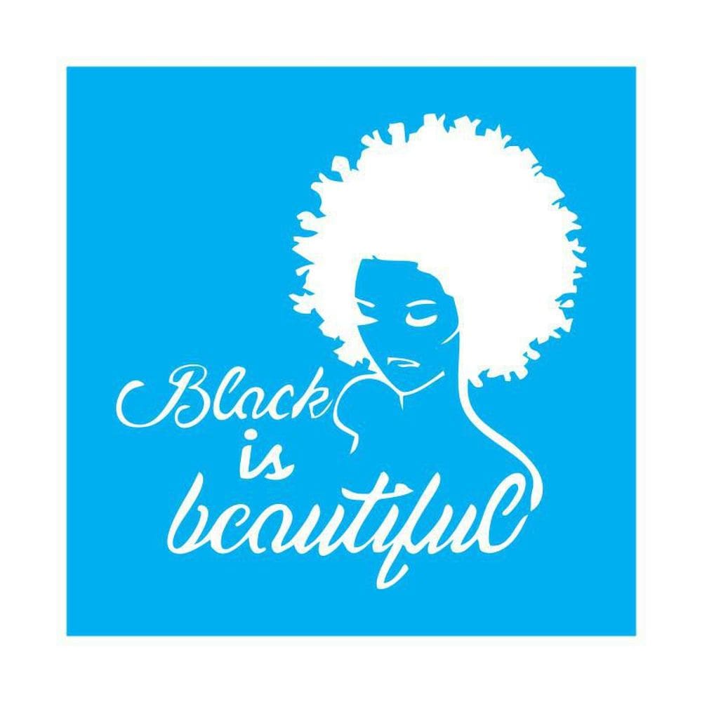 Stencil Tamako Black Is Beatiful - 30X30Cm - Ref 9735