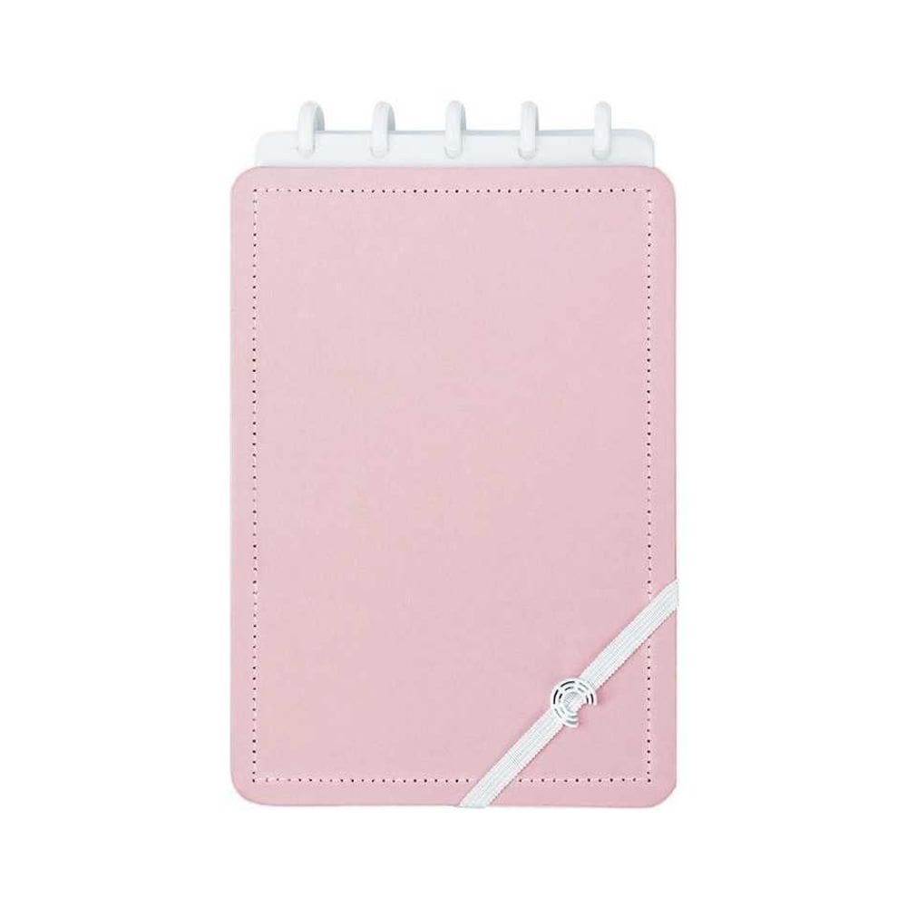 Bloco Medio Rose Pastel Caderno Inteligente