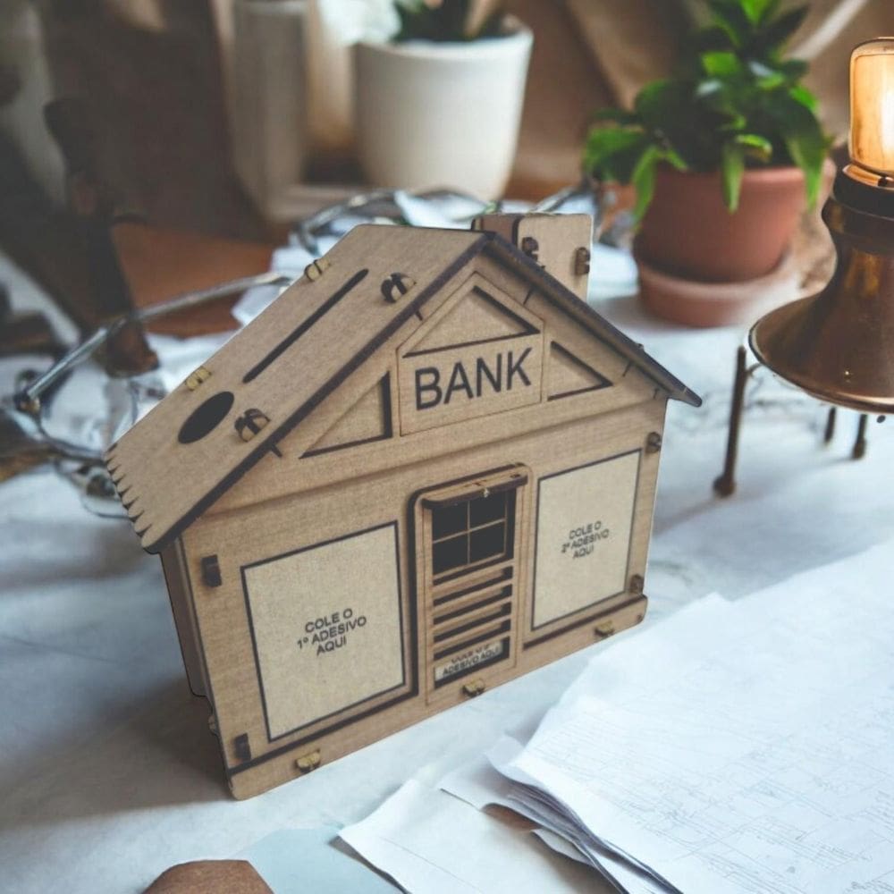 Cofre Caixa Dinheiro Wood Box Japones Kakebo Banco Casa C