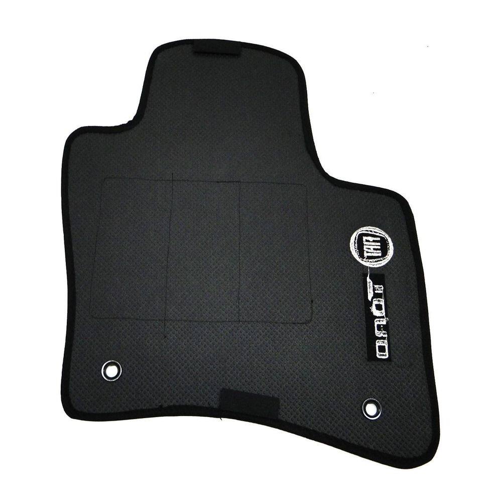 Jogo Tapete Carpete Luxo 10Mm Fiat Toro