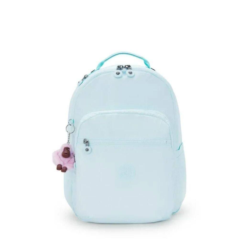 Mochila De Costas Kipling Seoul Blue Sky Met
