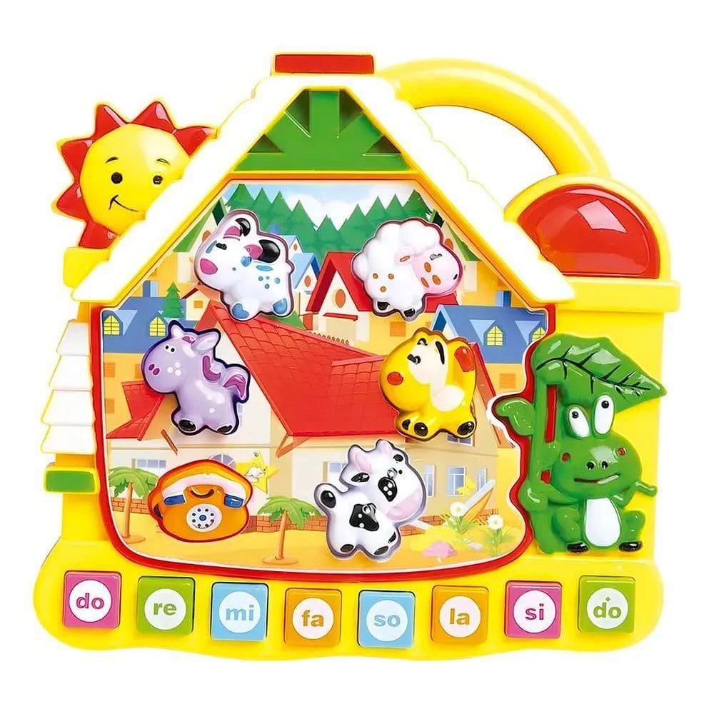 2X Piano Musical Educativo Paradise - Dm Toys Dmt5529
