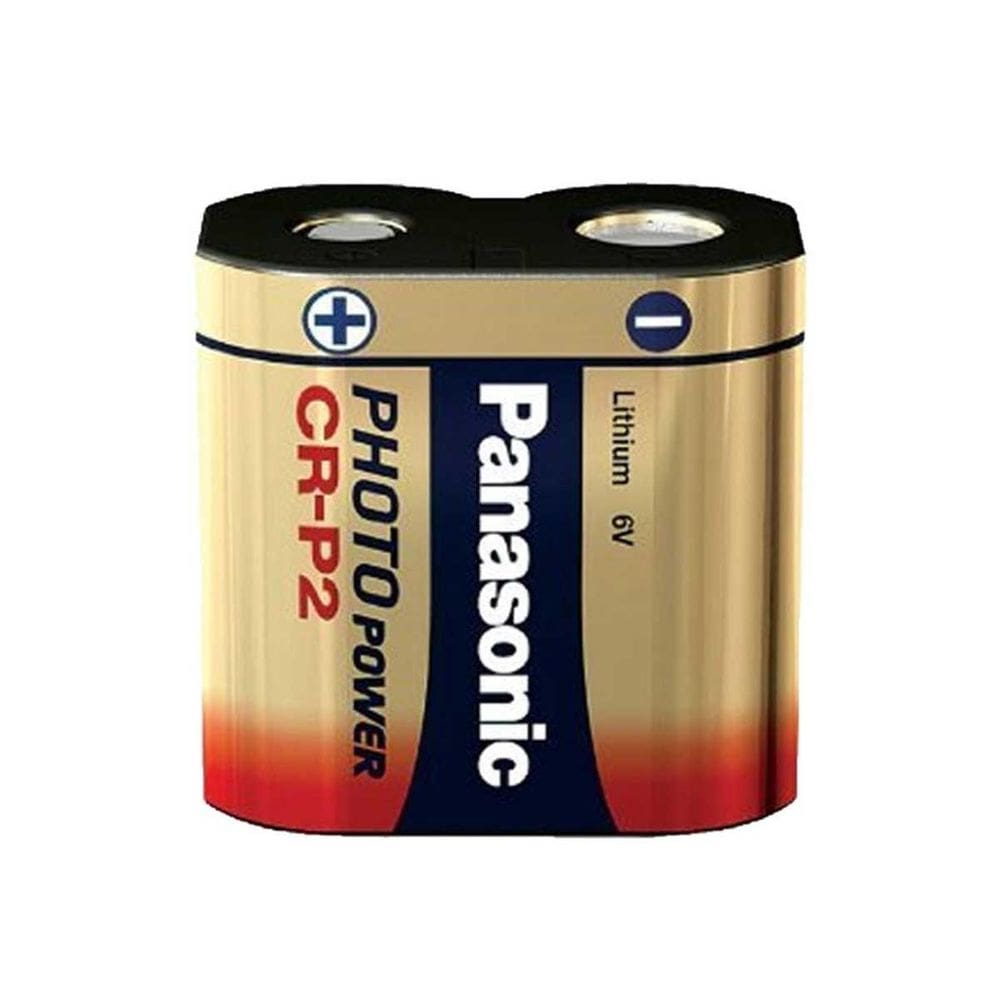 Pilha Bateria Panasonic Cr-P2 Crp2 6V Para Câmeras Digitais