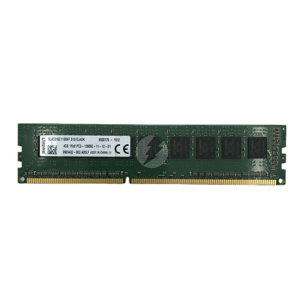 Memória Ddr3 Kingston Sl4D316E11S8Kf 4Gb 1600 Ecc Udimm