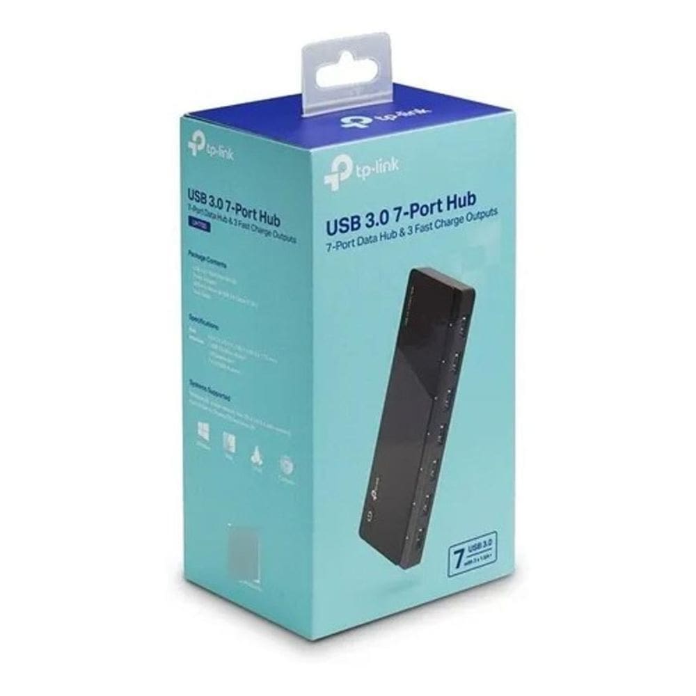 Hub Usb 3.0 Tp-Link 7 Portas Uh700 C/Fonte