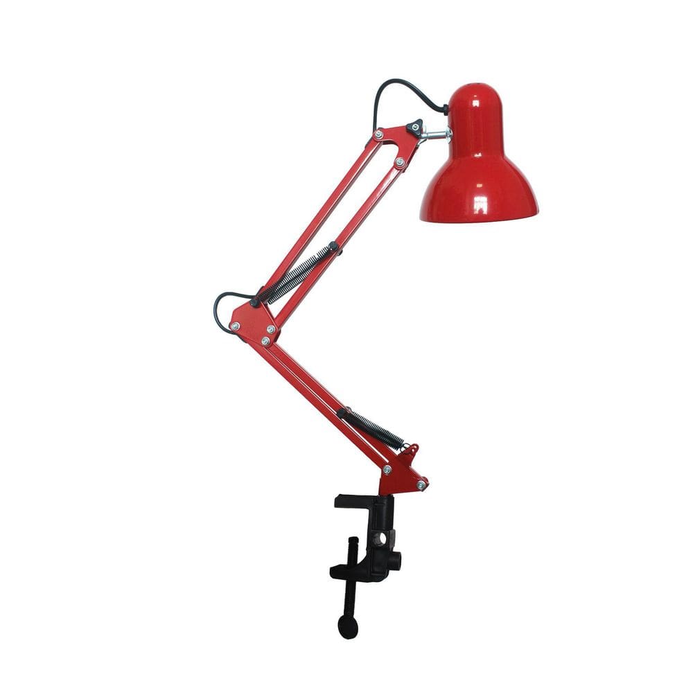 Luminária De Mesa Articulável Com Garra Estudo Escritório