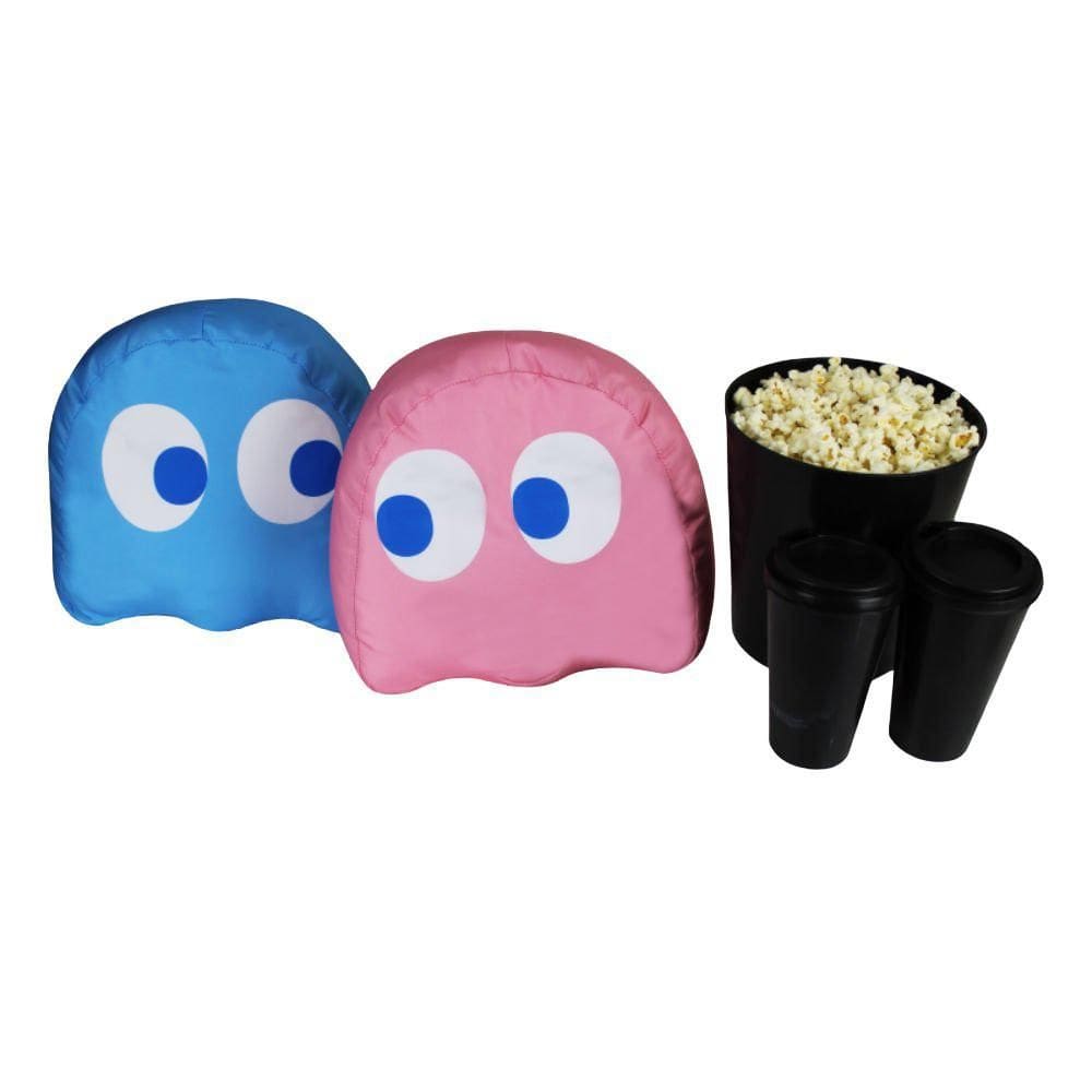Almofada Porta Pipoca PAC-MAN - 2 em 1 - Oficial