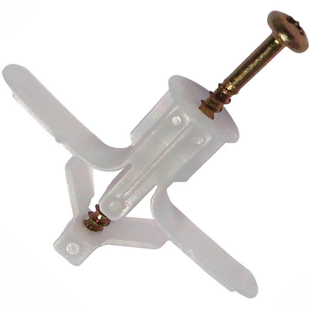 Parafuso com Bucha para Gesso com 10 Unidades - PBG/35 - FIXTIL