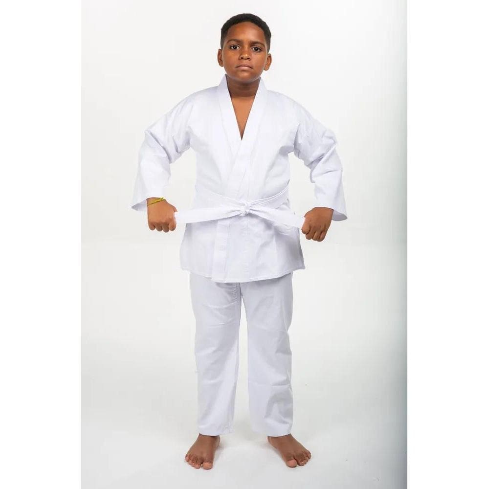 2X Kimono Infantil Kids + Faixa Judô Jiu Jitsu Haganah