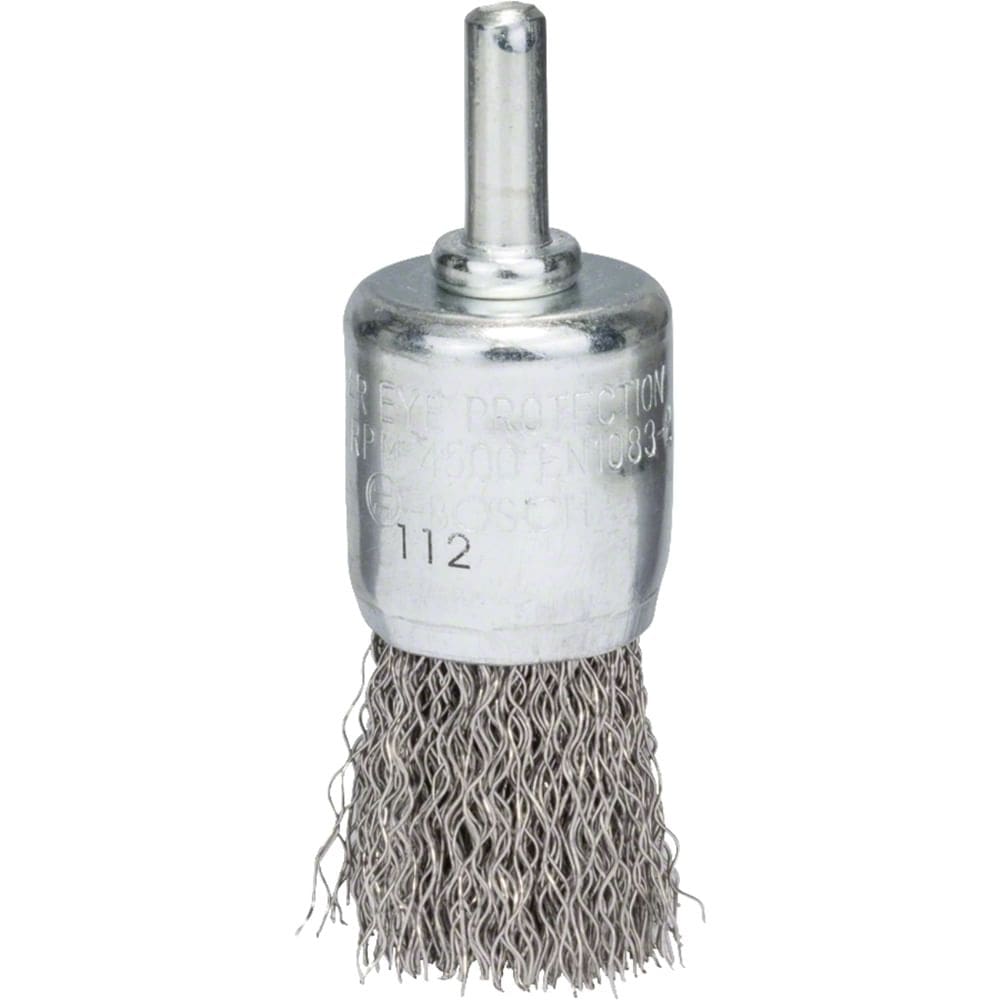 Escova de Ponta Crimpada de 25x0,3mm em Aço Inoxidável - 2608622127000 - BOSCH