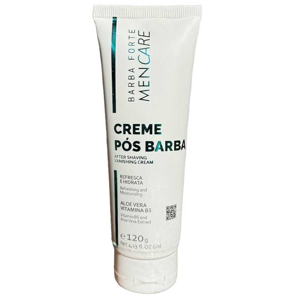 Creme Pós Barba Men Care Com Aloe Vera 120G Barba Forte