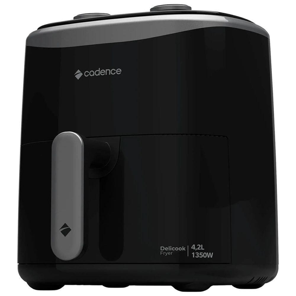Fritadeira Air Fryer Cadence 4.2l Frt420 1350W - Frt420-220 Preto 220V