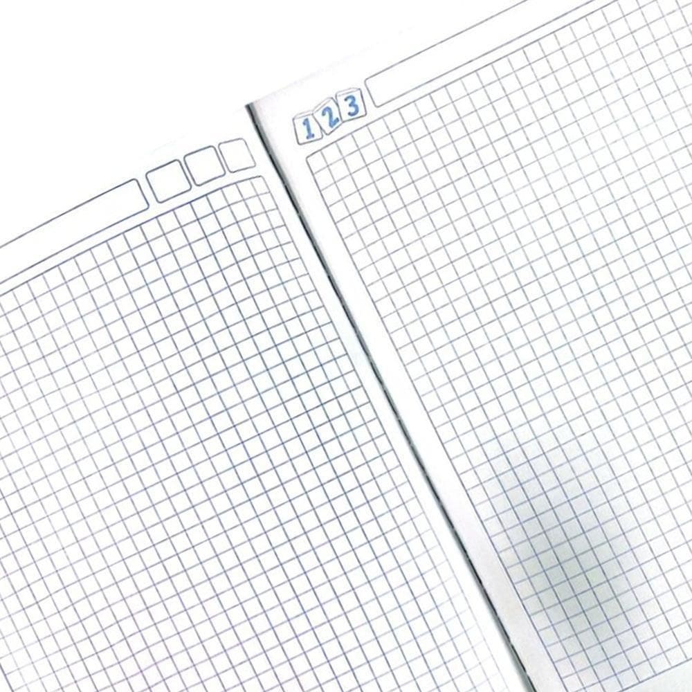 Caderno Brochura 40Fls Quadriculado Aritimetica Foroni