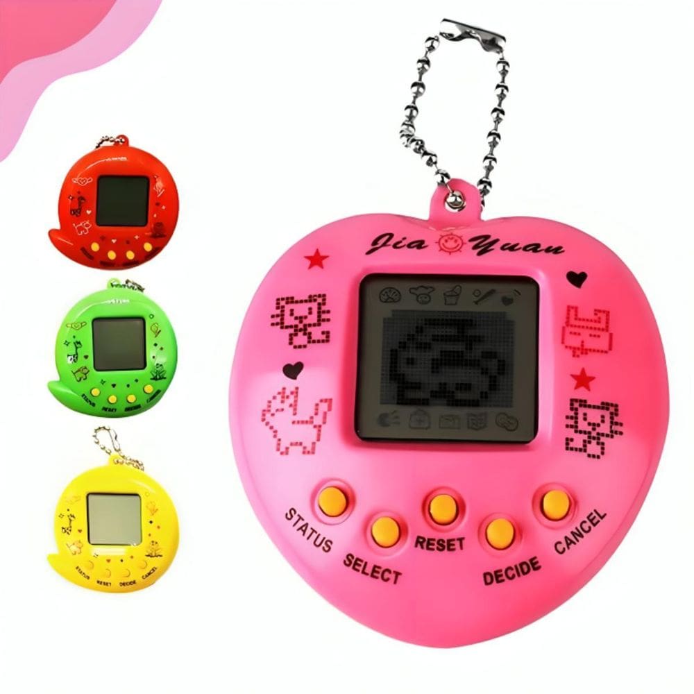 Tamagotchi Vermelho Game Virtual Retrô Brinquedo Bichinho