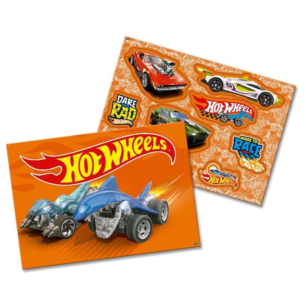 Kit Decorativo Festa Hot Wheels - 1 Unidade Festcolor Rizzo