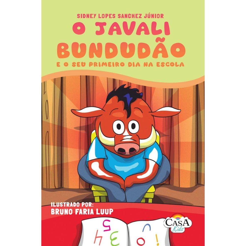 O Javali Bundudão e o seu primeiro dia na escola