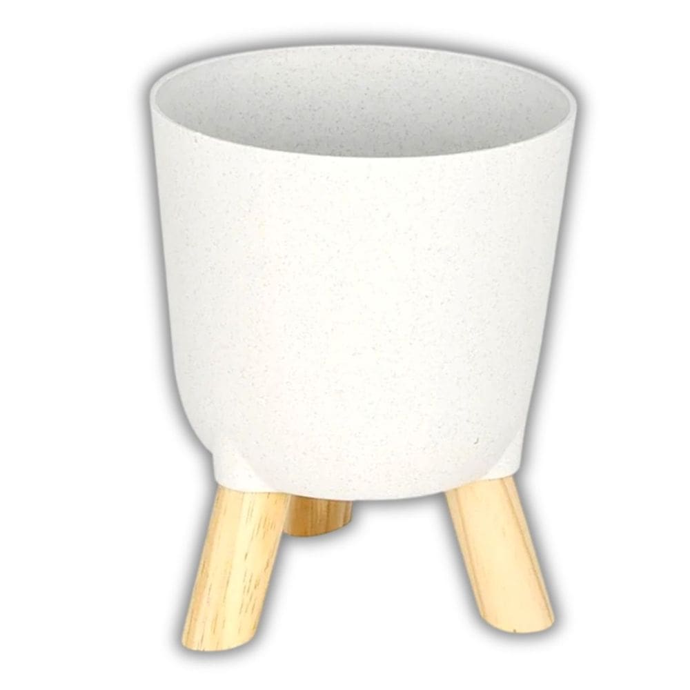 Vaso Cachepô Boho Pé Palito (13) Cor Mármore ALL GARDEN