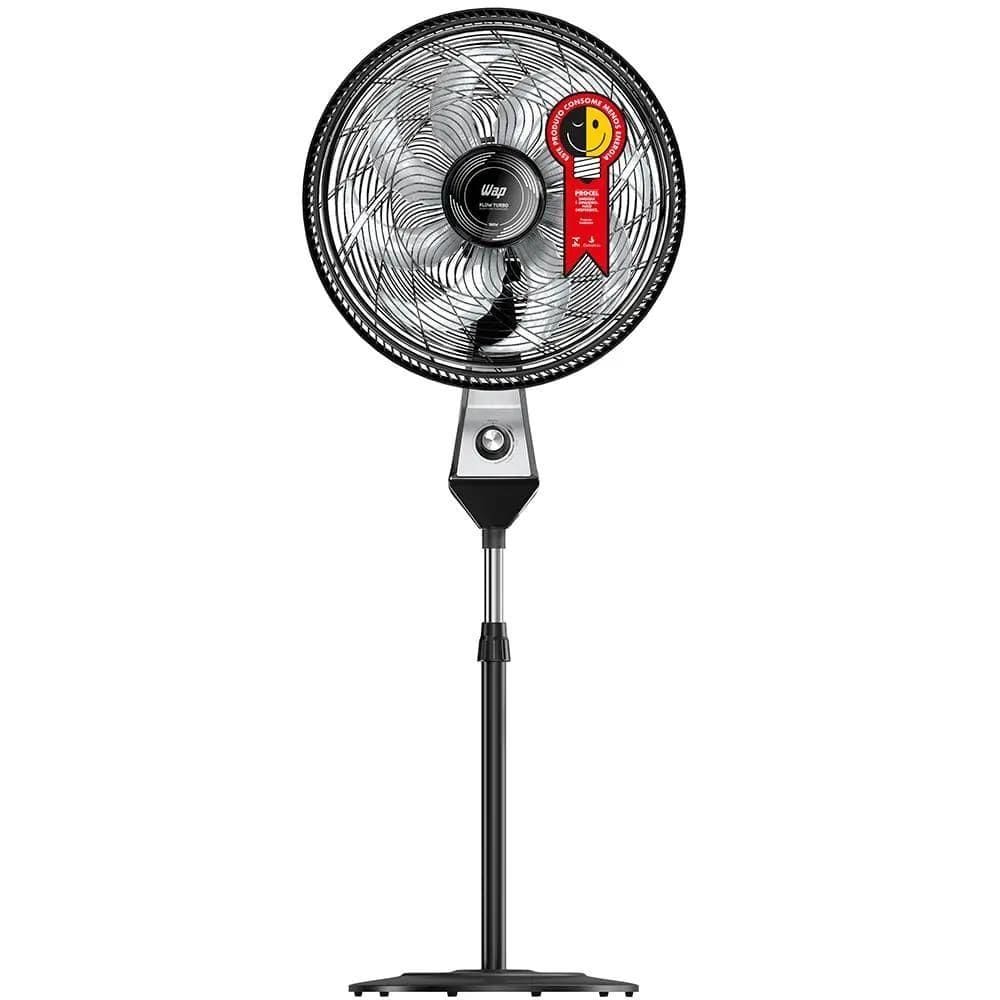 Ventilador 50cm Wap Coluna Flow Turbo 180W - Fw009220 Preto-cinza 110V