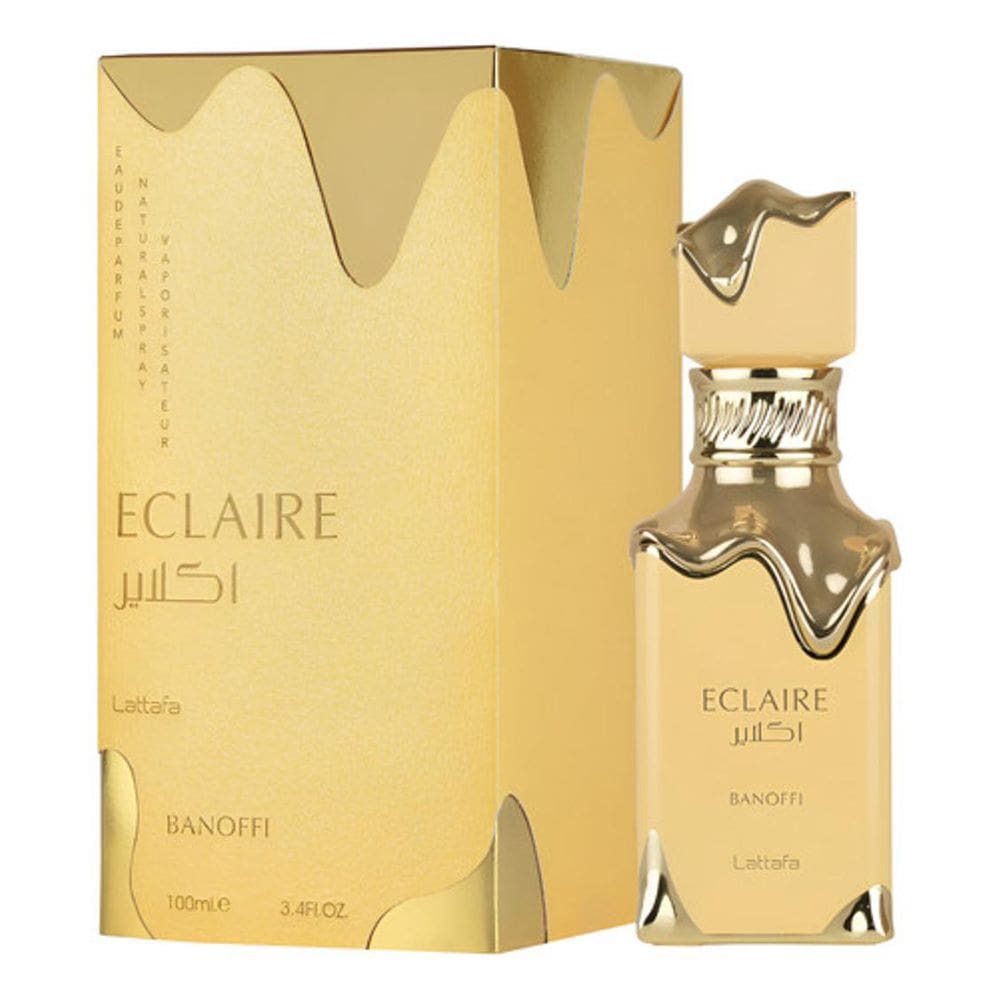 Eclaire Banoffi Lattafa Perfume Árabe autêntico Feminino 100m