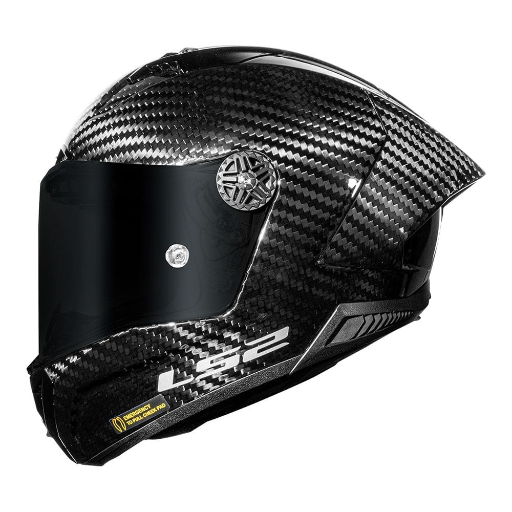 Capacete Ls2 FF805 Thunder C GP Solid Preto Brilhante