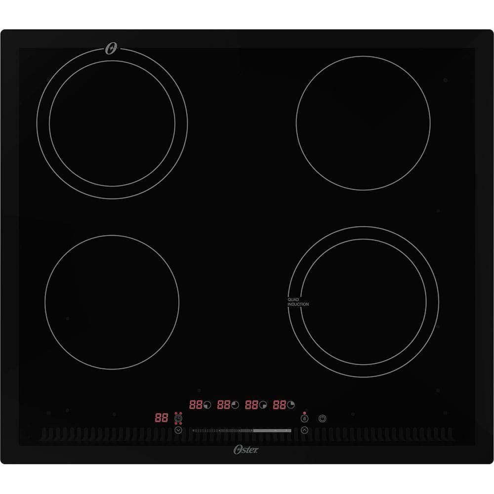 Cooktop De Indução 4 Bocas Oster Touch Screen 220V