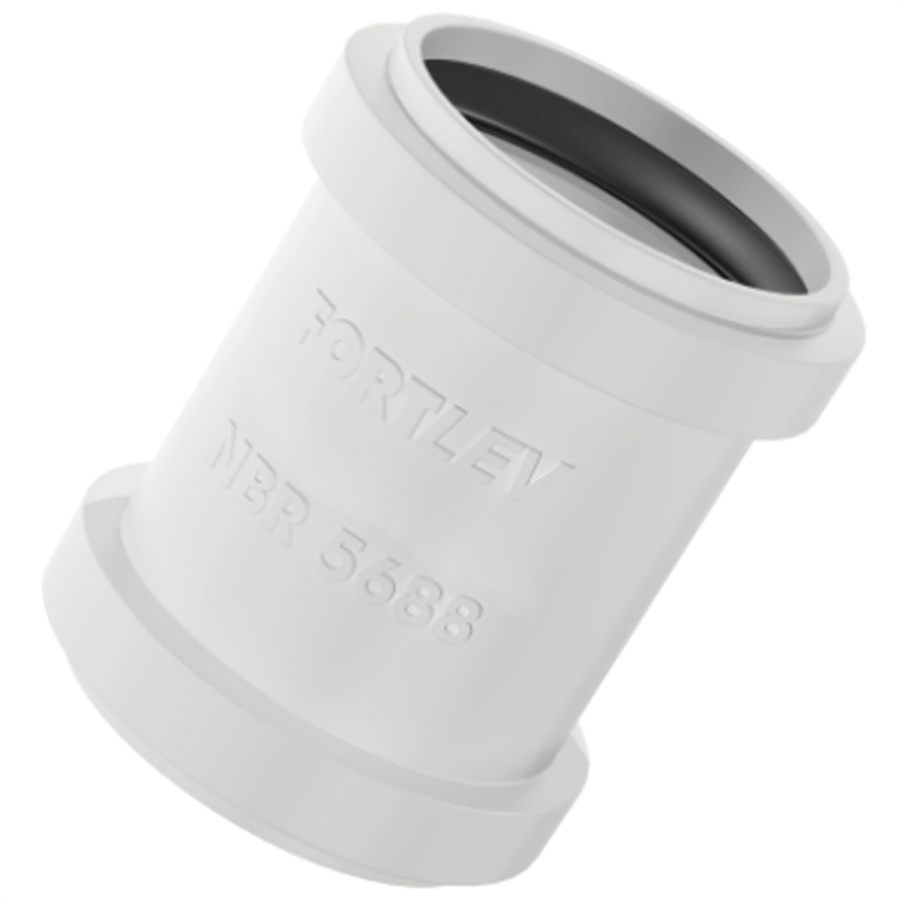 Luva Correr para Tubo Esgoto 100mm - 11181001 - FORTLEV