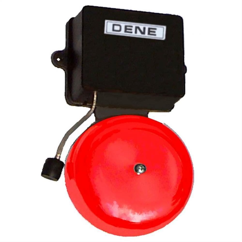 Campainha de Alarme Com Tímpano de 4” Vermelho 110 Volts - CA05.1 - DANVAL