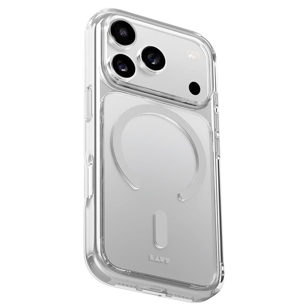 Capa Protetora para iPhone 17 Pro Max Crystal Fluro Cinza - Laut