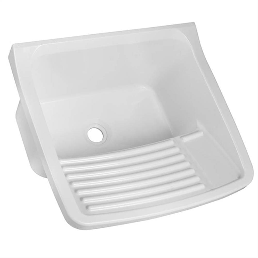 Tanque Plástico Pequeno 47x43x27cm Branco TQ0 - TQ0/SC - ASTRA