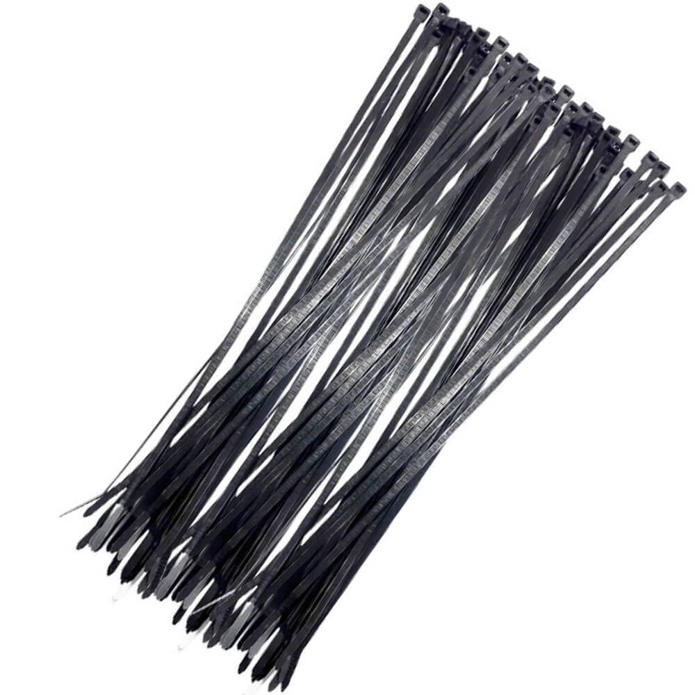 Abraçadeira de Nylon Preto 200X2,5 com 50 Peças - 401056 - DUTOPLAST