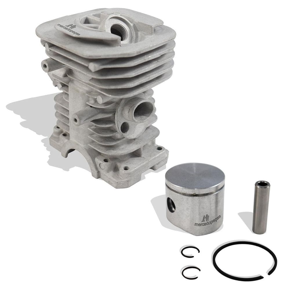 Kit Cilindro Para Motosserra Husqvarna 136 137 Pistão Anel