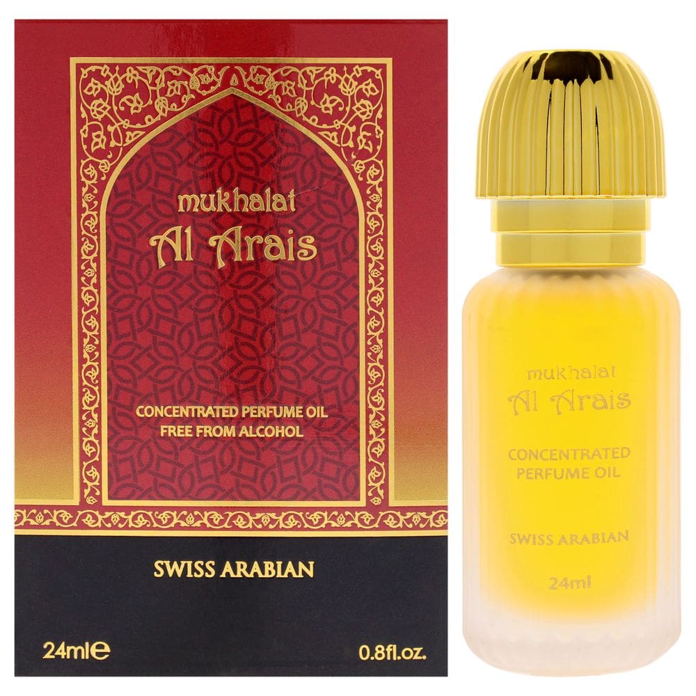 Perfume Swiss Arabian Mukhalat Al Arais 24mL de óleo de perfume