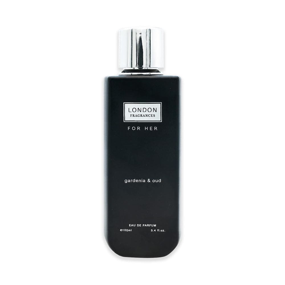 Perfume, perfumaria fina, London Fragrances Gardenia and Oud, 100mL