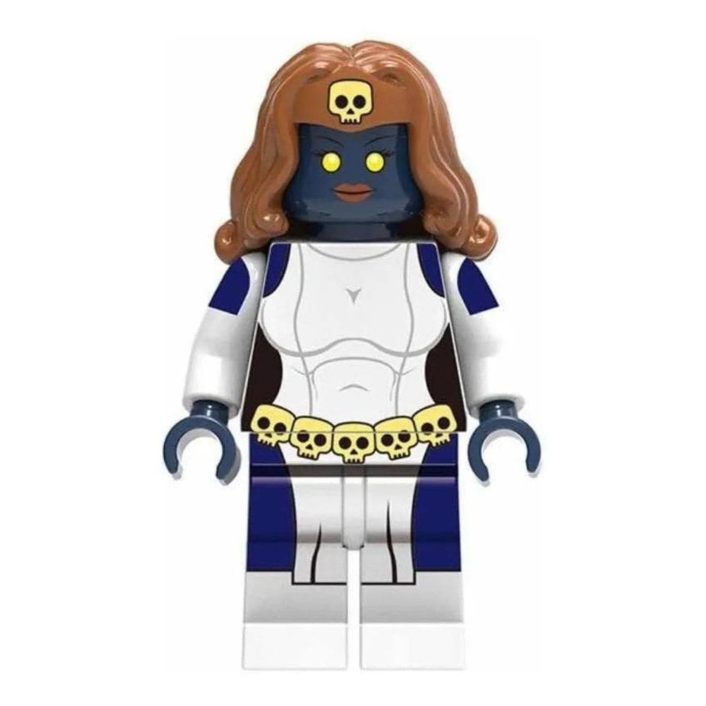 Boneco Blocos De Montar Mística X-Men Marvel