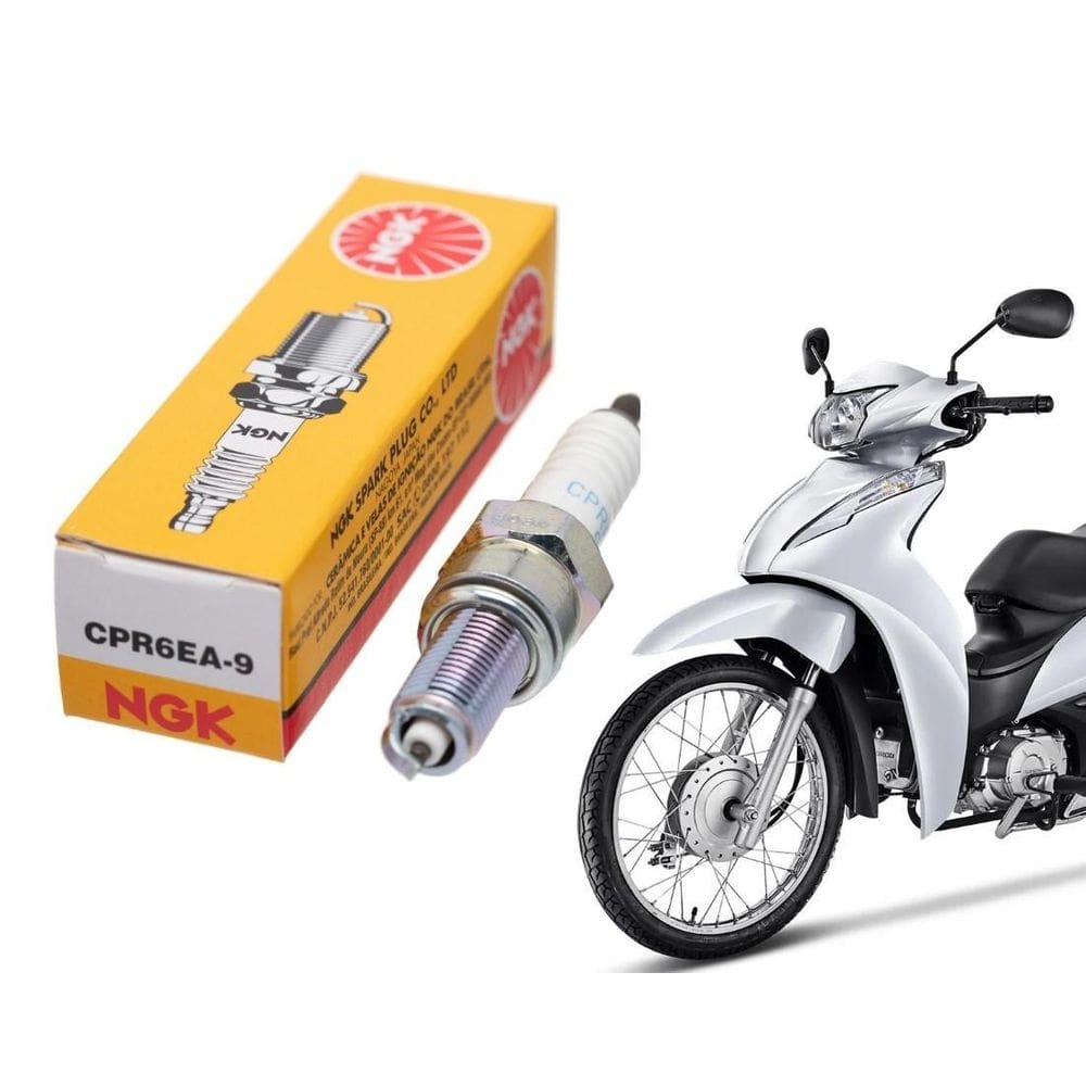 Vela De Ignição Cpr6Ea-9 Moto Pop Biz 110I 125