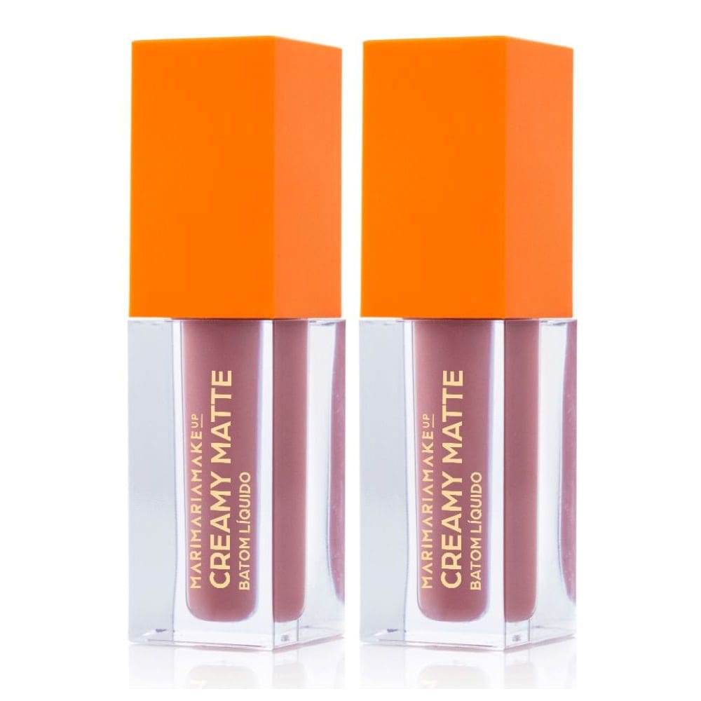 Kit 2 Batom Líquido Creamy Matte Mari Maria Classy 3,8ml
