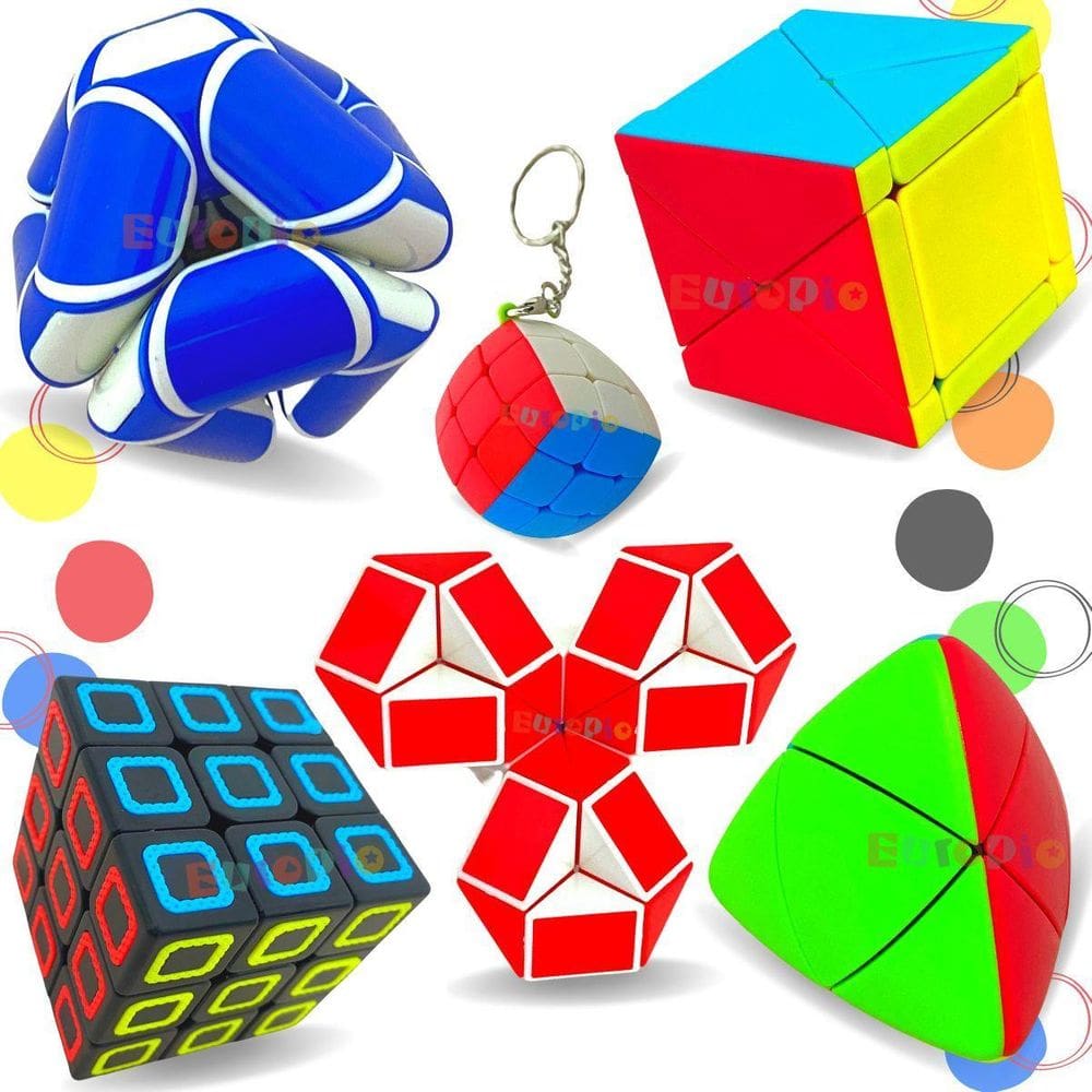 Kit Cubo Mágico Profissional Brinquedo Puzzle