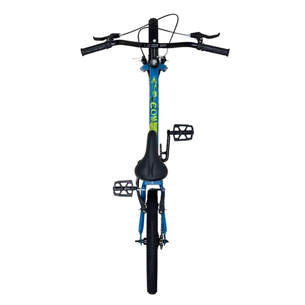 yrm※ BICICLETA ZUM ARO 20 VERDE METALICO/ PRETO VERDE METALICO/ PRETO
