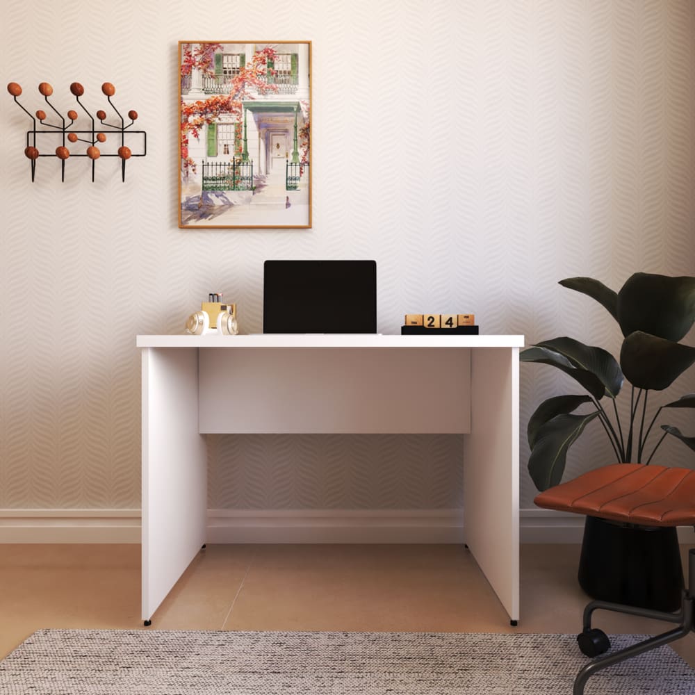 Mesa para Escritório 80cmx60cm Branco