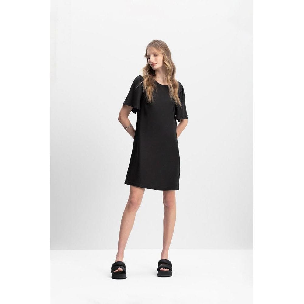 Vestido feminino curto em viscose Essendi - P