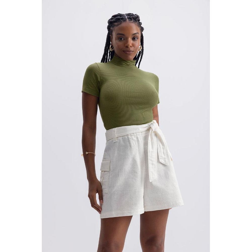 Blusa feminina gola alta Essendi - M