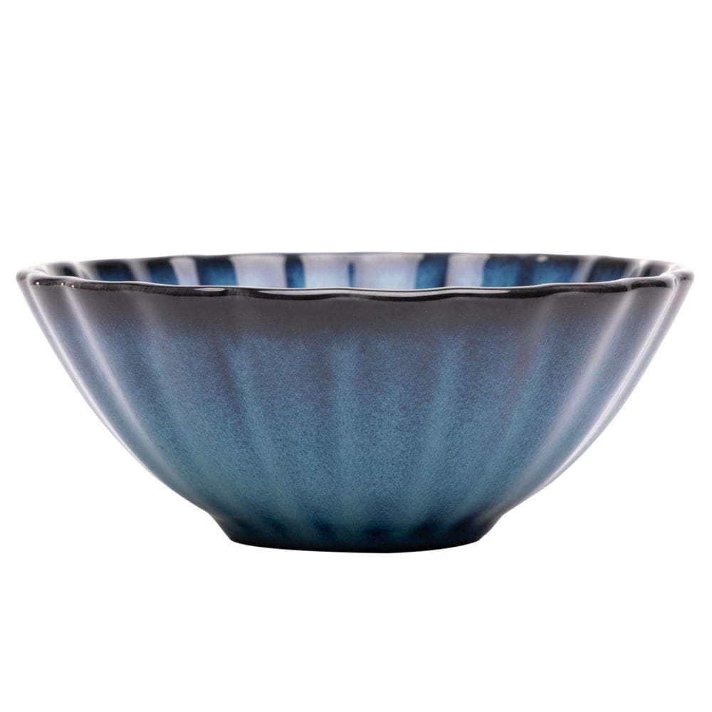 Bowl Scallop de Cerâmica Azul 500ml - Wolff