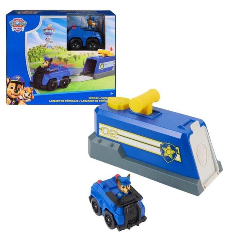 Mini Playset Lançador Patrulha Canina Chase 4855 - Sunny