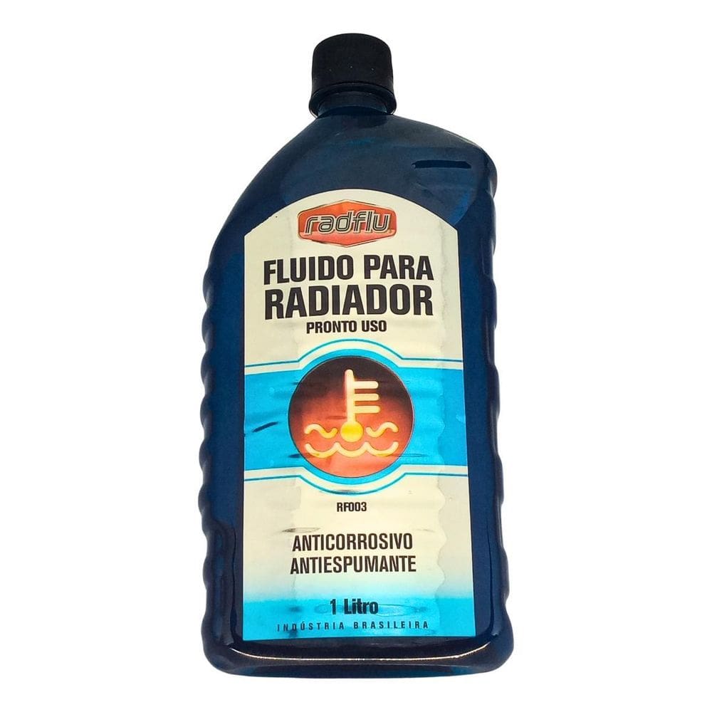 Aditivo Fluido Radiador Protetor Pronto Uso Azul 1 Litro 1L
