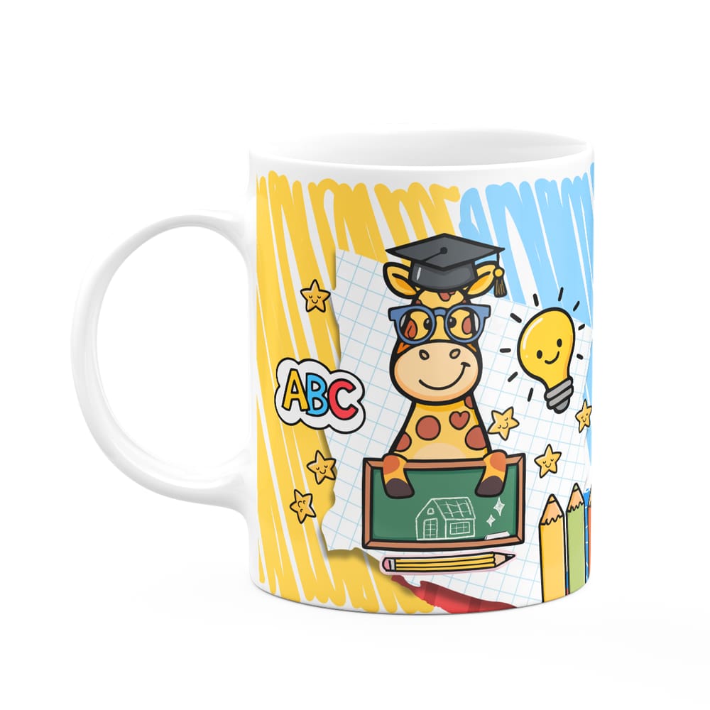 Caneca professor - ABC - Lute como um professor