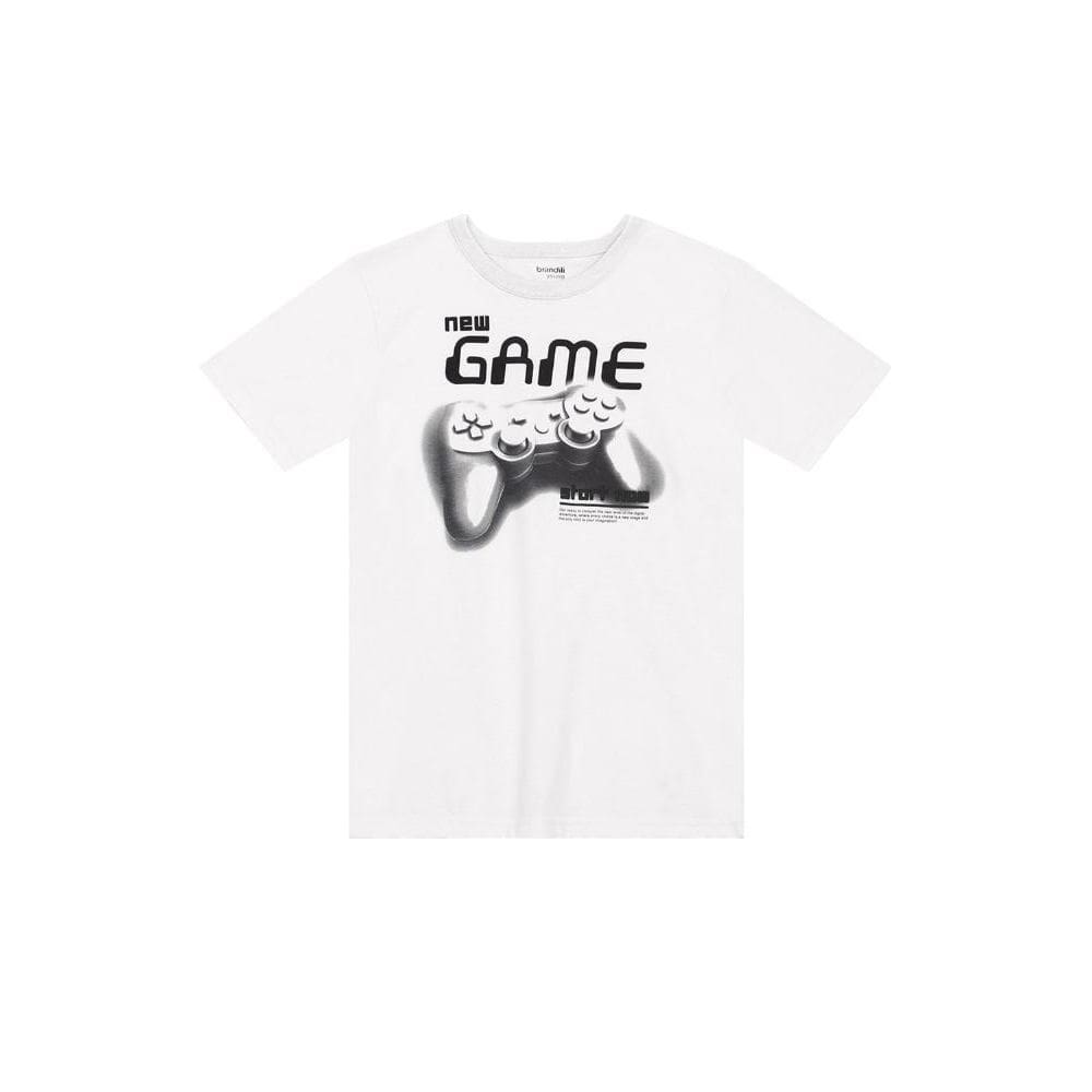 Camiseta teen menino de games Brandili Young