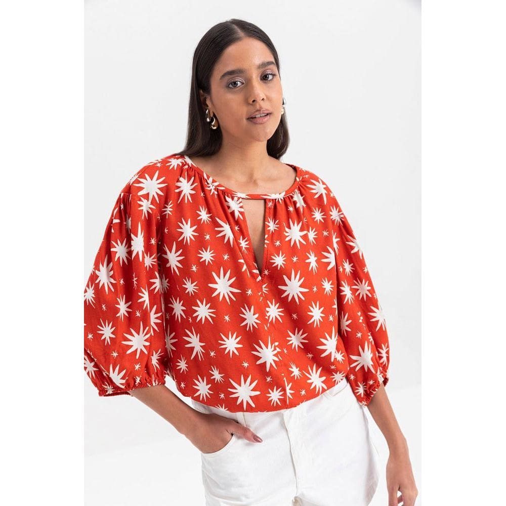 Blusa feminina em viscose Essendi P