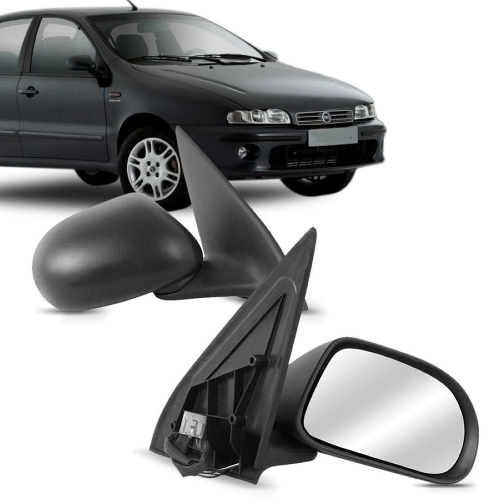 Retrovisor Marea Brava 2000 01 02 03 04 05 06 2007 Elétrico